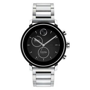 Movado Men's Connect Black Dial Watch - 3660035